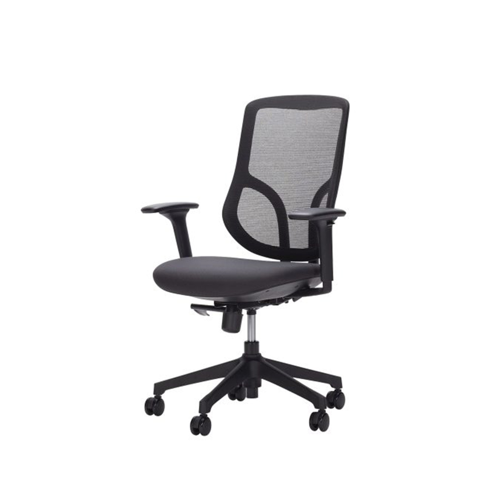 Work Plus PLUME CHAIR Option Arm / Work Plus（ワークプラス） / オフィスチェア・ワークチェア / WKP10084BLK_ma.jpg