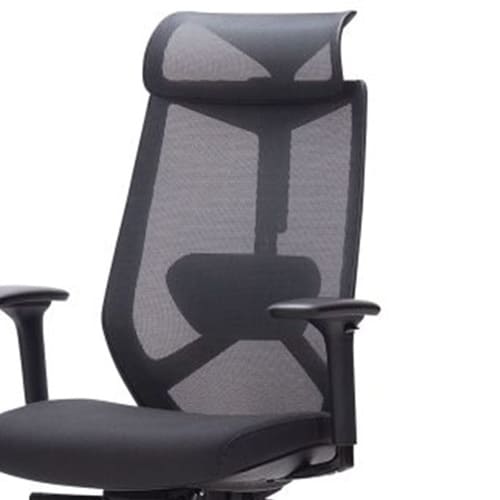 Work Plus VIVY CHAIR Option Arm &amp; Headrest / Work Plus（ワークプラス） / オフィスチェア・ワークチェア / col_WKP10088BLK.jpg