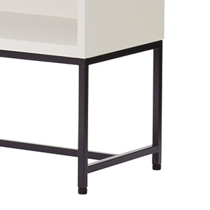 Work Plus FLEX-WIZ STORAGE OPEN White 800 ＋ LEG 790 / Work Plus（ワークプラス） / オフィスロッカー・オフィス書庫・オフィスラック / col_WKP10098BLK.jpg