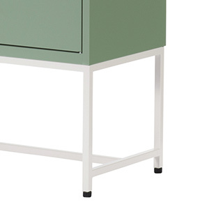 Work Plus FLEX-WIZ STORAGE 6DOOR Olive + LEG 1170 / Work Plus(ワークプラス) / オフィスロッカー・オフィス書庫・オフィスラック / col_WKP10099WHT.jpg