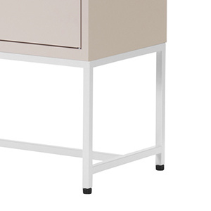 Work Plus FLEX-WIZ STORAGE 6DOOR Greige + LEG 1170 / Work Plus(ワークプラス) / オフィスロッカー・オフィス書庫・オフィスラック / col_WKP10100WHT.jpg
