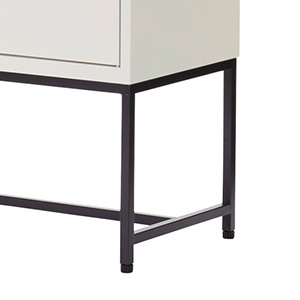Work Plus FLEX-WIZ STORAGE 6DOOR White + LEG 1170 / Work Plus(ワークプラス) / オフィスロッカー・オフィス書庫・オフィスラック / col_WKP10102BLK.jpg