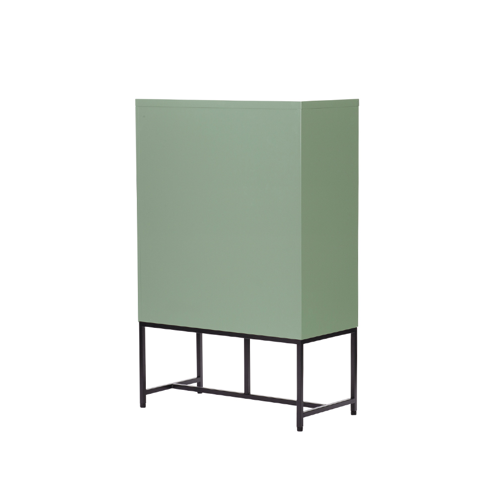 Work Plus FLEX-WIZ STORAGE 4DOOR Olive ＋ LEG 790 / Work Plus（ワークプラス） / オフィスロッカー・オフィス書庫・オフィスラック / WKP10103_dt_03.jpg