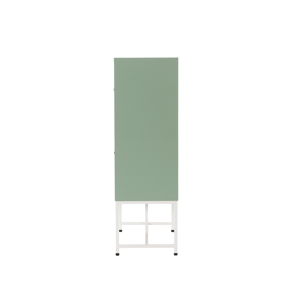 Work Plus FLEX-WIZ STORAGE 4DOOR Olive ＋ LEG 790 / Work Plus（ワークプラス） / オフィスロッカー・オフィス書庫・オフィスラック / WKP10103_dt_06.jpg