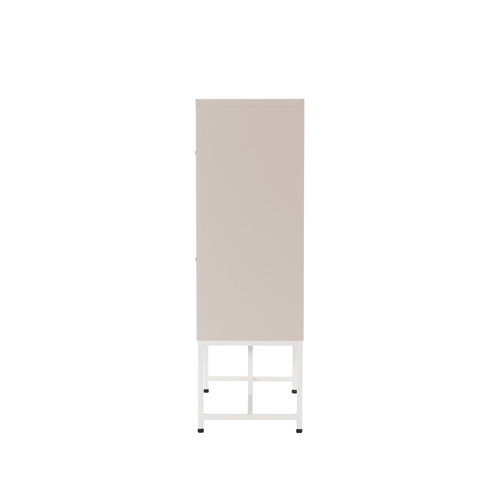 Work Plus FLEX-WIZ STORAGE 4DOOR Greige ＋ LEG 790 / Work Plus（ワークプラス） / オフィスロッカー・オフィス書庫・オフィスラック / WKP10104_dt_02.jpg