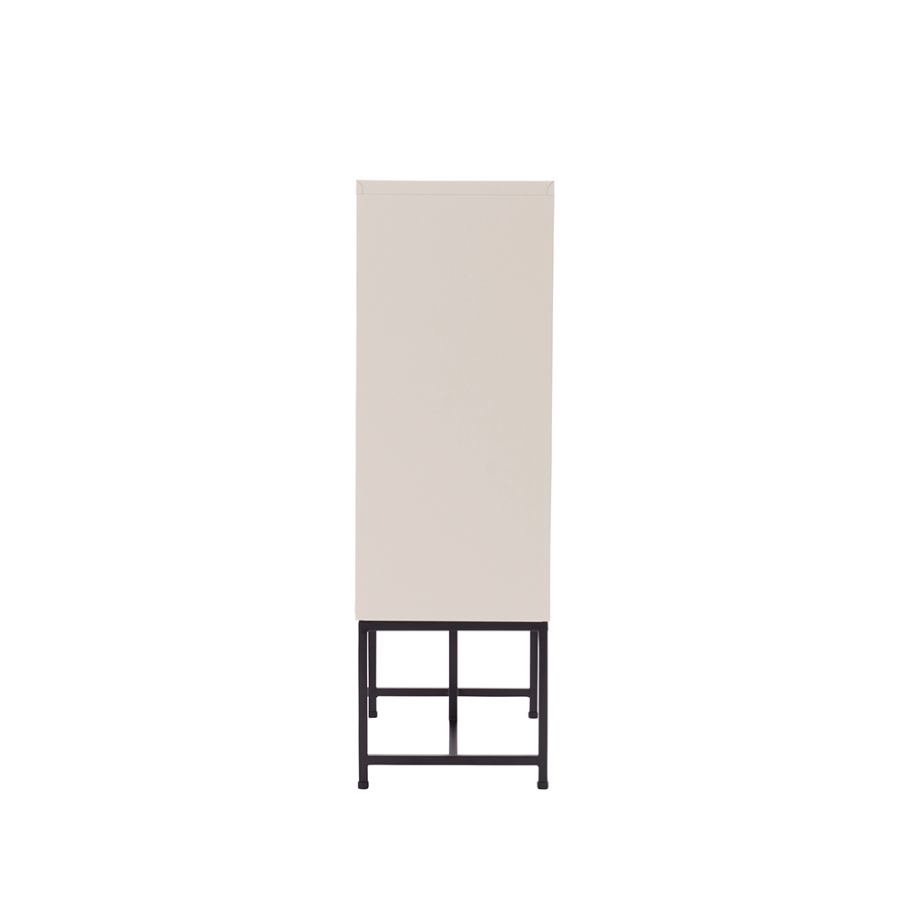 Work Plus FLEX-WIZ STORAGE 4DOOR Greige ＋ LEG 790 / Work Plus（ワークプラス） / オフィスロッカー・オフィス書庫・オフィスラック / WKP10104_dt_06.jpg