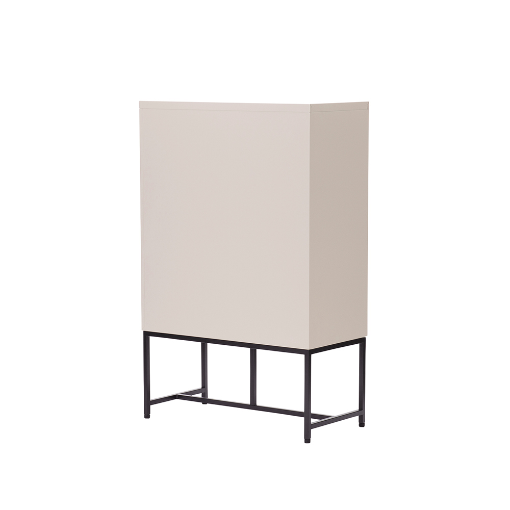 Work Plus FLEX-WIZ STORAGE 4DOOR Greige ＋ LEG 790 / Work Plus（ワークプラス） / オフィスロッカー・オフィス書庫・オフィスラック / WKP10104_dt_07.jpg