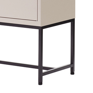 Work Plus FLEX-WIZ STORAGE 4DOOR Greige + LEG 790 / Work Plus(ワークプラス) / オフィスロッカー・オフィス書庫・オフィスラック / col_WKP10104BLK.jpg