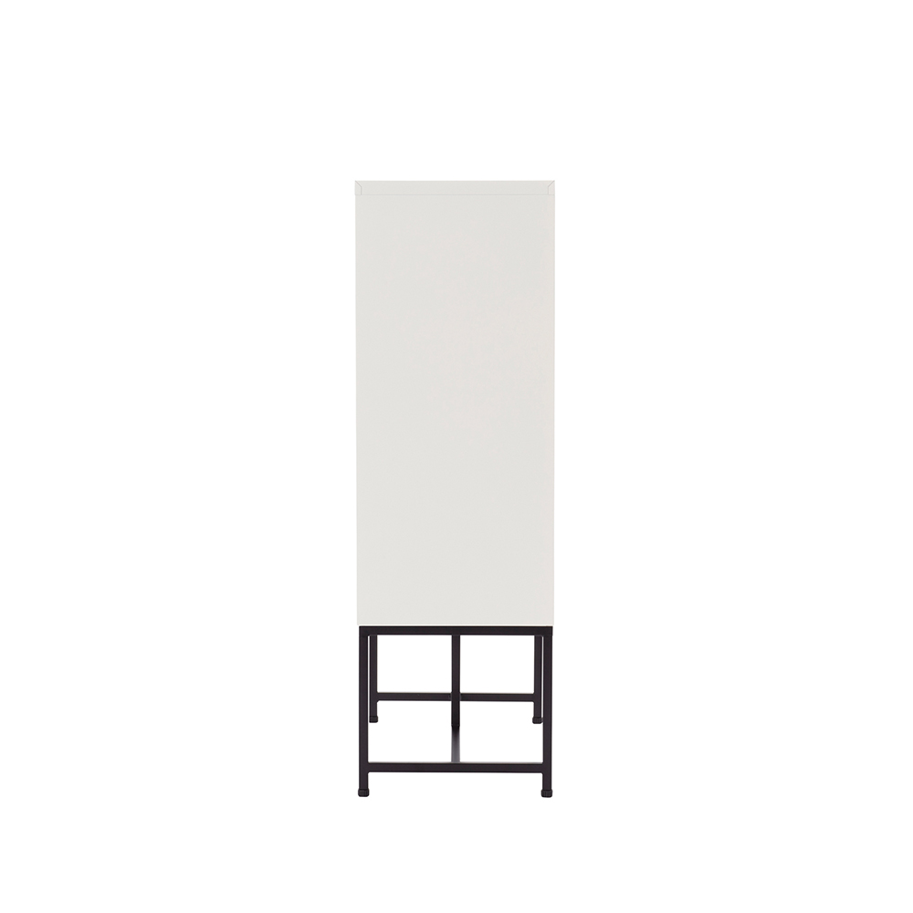 Work Plus FLEX-WIZ STORAGE 4DOOR White ＋ LEG 790 / Work Plus（ワークプラス） / オフィスロッカー・オフィス書庫・オフィスラック / WKP10106_dt_02.jpg