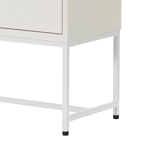 Work Plus FLEX-WIZ STORAGE 4DOOR White + LEG 790 / Work Plus(ワークプラス) / オフィスロッカー・オフィス書庫・オフィスラック / col_WKP10106WHT.jpg