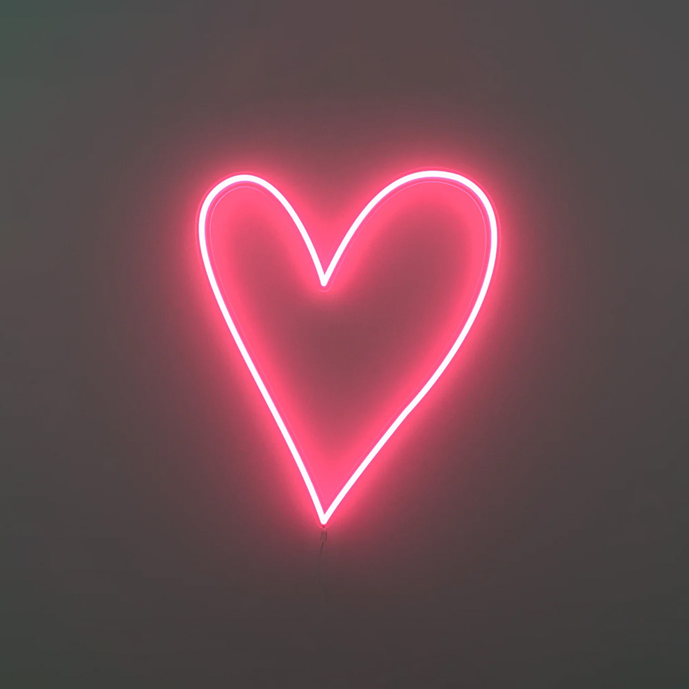 Icon Big Pink Heart_Yellowpop LEDネオンサイン / Yellowpop（イエローポップ） / スタンドライト・フロアライト・フロアスタンド / YEP10001PNK_ma.jpg