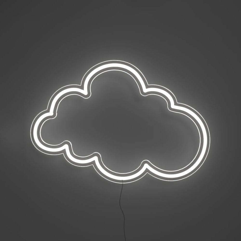 Icon White Cloud_Yellowpop LEDネオンサイン / Yellowpop（イエローポップ） / スタンドライト・フロアライト・フロアスタンド / YEP10002WHT_ma.jpg