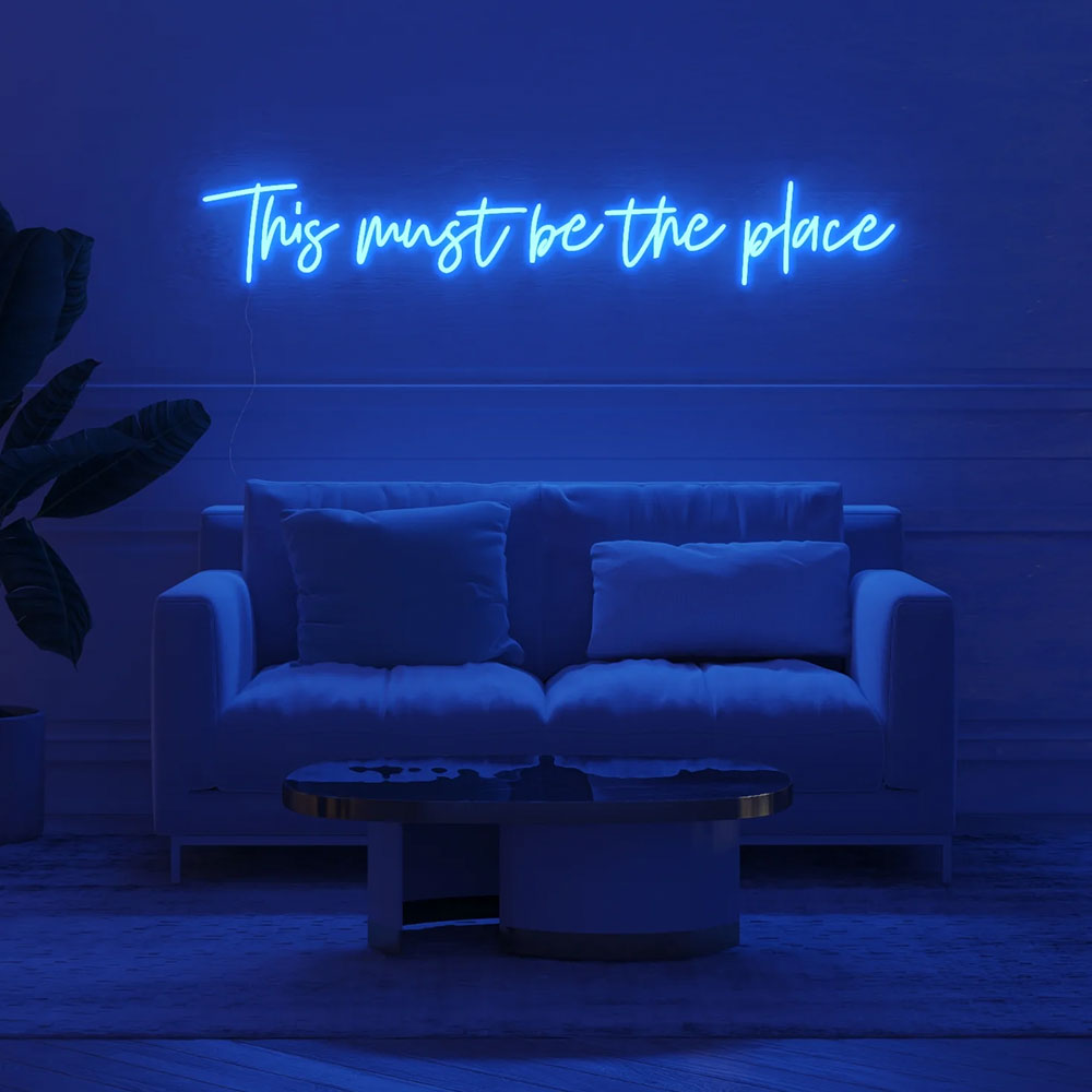 Word Art This Must Be The Place_Yellowpop LEDネオンサイン / Yellowpop（イエローポップ） / スタンドライト・フロアライト・フロアスタンド / YEP10005_dt_02.jpg