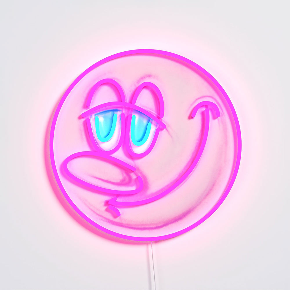 CHARMONY X KENNY SCHARF_Yellowpop LEDネオンサイン / Yellowpop（イエローポップ） / スタンドライト・フロアライト・フロアスタンド / YEP10006PNK_ma.jpg