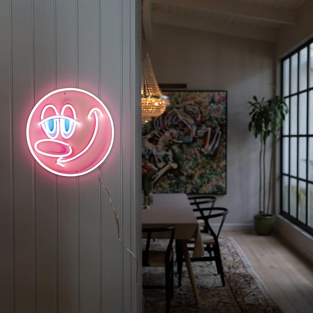 CHARMONY X KENNY SCHARF_Yellowpop LEDネオンサイン / Yellowpop（イエローポップ） / スタンドライト・フロアライト・フロアスタンド / YEP10006_dt_02.jpg