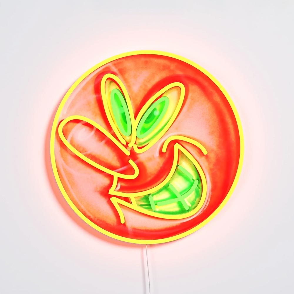 ORVILLE X KENNY SCHARF_Yellowpop LEDネオンサイン / Yellowpop（イエローポップ） / スタンドライト・フロアライト・フロアスタンド / YEP10008ORN_ma.jpg