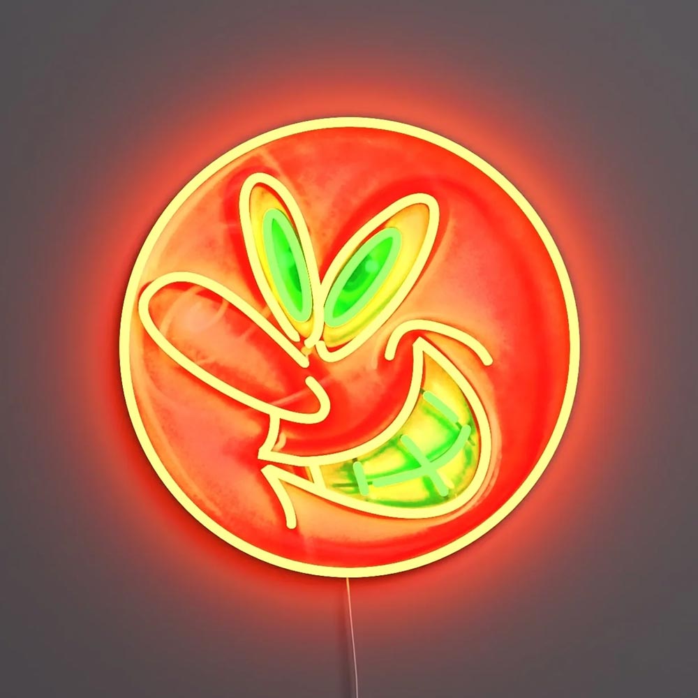 ORVILLE X KENNY SCHARF_Yellowpop LEDネオンサイン / Yellowpop（イエローポップ） / スタンドライト・フロアライト・フロアスタンド / YEP10008_dt_01.jpg