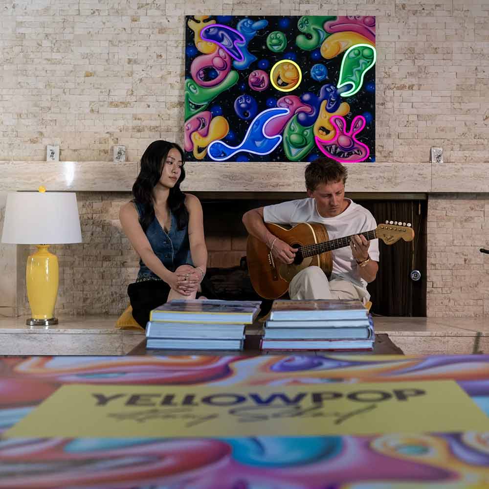 GLOBZOZ - YP X KENNY SCHARF_Yellowpop LEDネオンサイン / Yellowpop（イエローポップ） / スタンドライト・フロアライト・フロアスタンド / YEP10010_dt_05.jpg