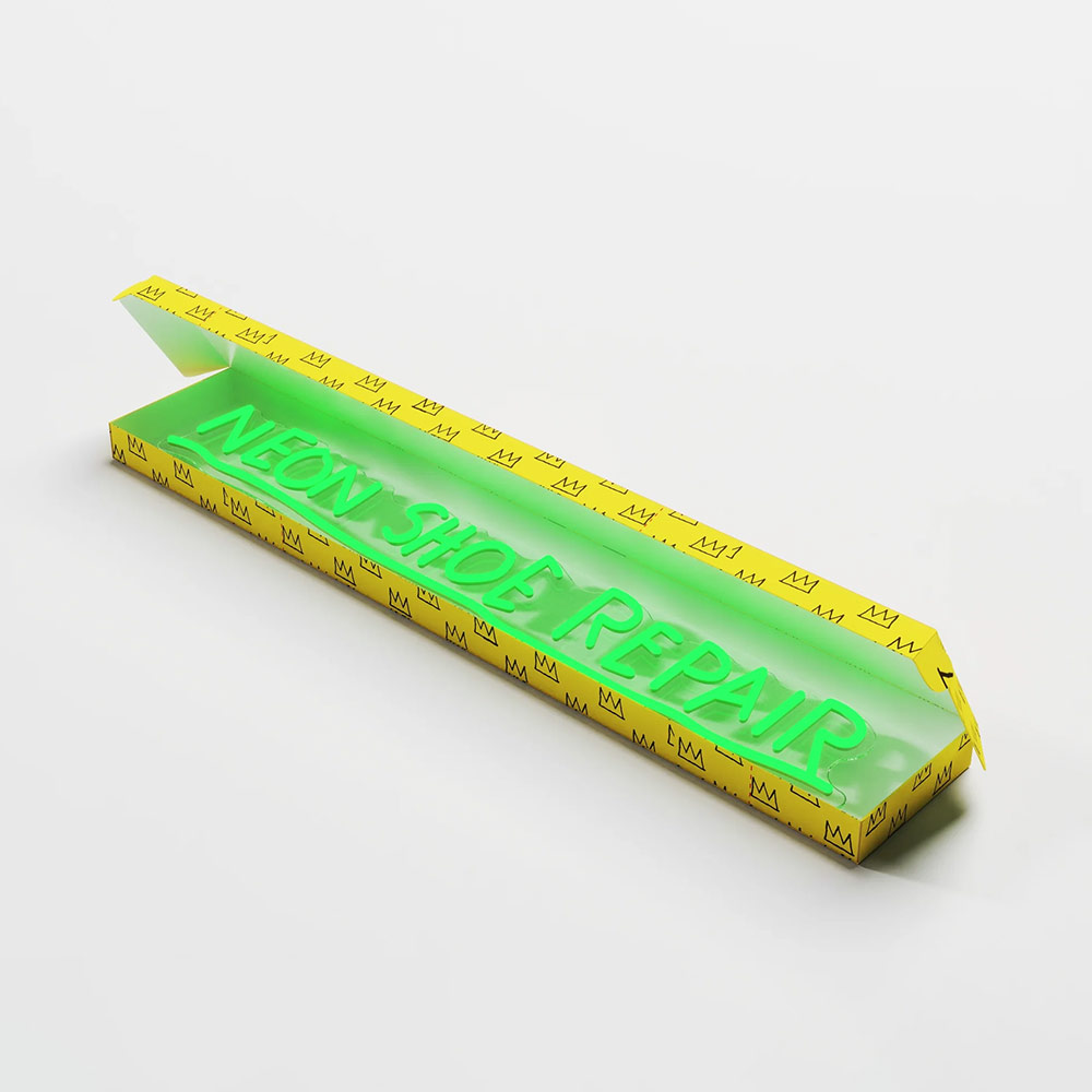 Jean Michel Basquiat Neon Shoe Repair_Yellowpop LEDネオンサイン / Yellowpop（イエローポップ） / スタンドライト・フロアライト・フロアスタンド / YEP10015_dt_02.jpg