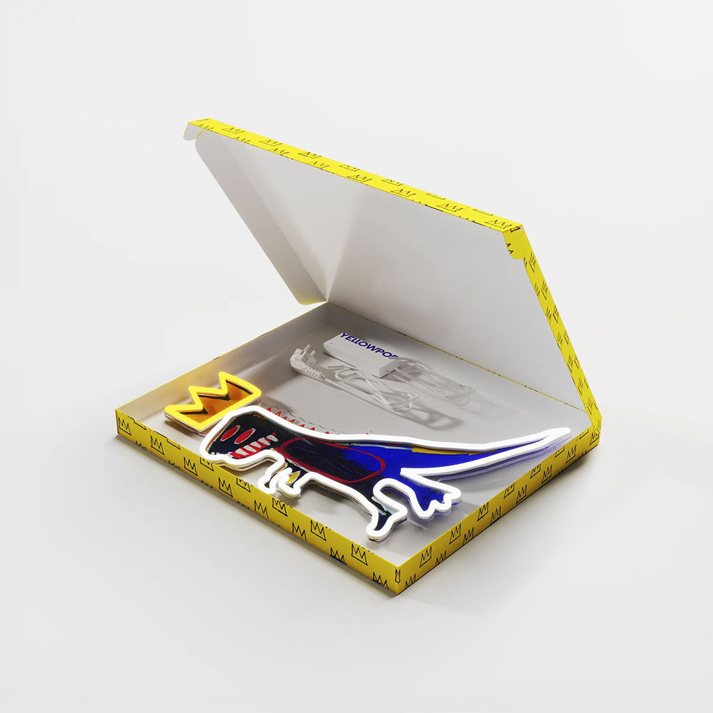 Jean Michel Basquiat Pez_Yellowpop LEDネオンサイン / Yellowpop（イエローポップ） / スタンドライト・フロアライト・フロアスタンド / YEP10017_dt_02.jpg