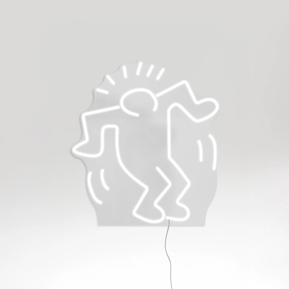 Keith Haring Dancing Man_Yellowpop LEDネオンサイン / Yellowpop（イエローポップ） / スタンドライト・フロアライト・フロアスタンド / YEP10019WHT_ma.jpg