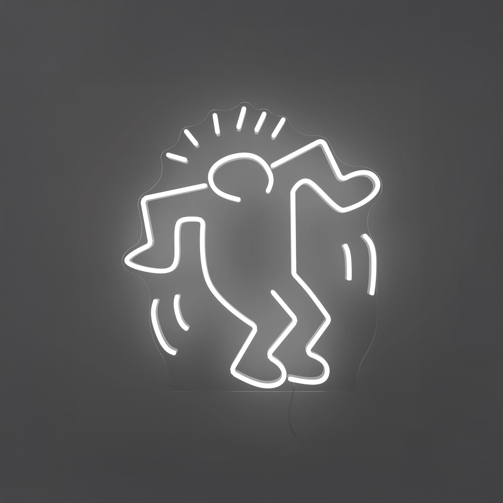 Keith Haring Dancing Man_Yellowpop LEDネオンサイン / Yellowpop（イエローポップ） / スタンドライト・フロアライト・フロアスタンド / YEP10019_dt_01.jpg