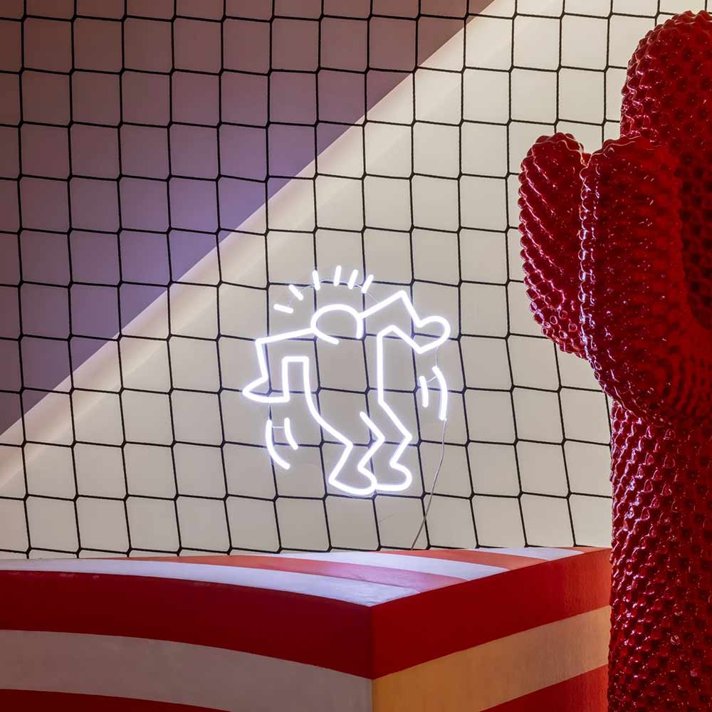 Keith Haring Dancing Man_Yellowpop LEDネオンサイン / Yellowpop（イエローポップ） / スタンドライト・フロアライト・フロアスタンド / YEP10019_dt_05.jpg
