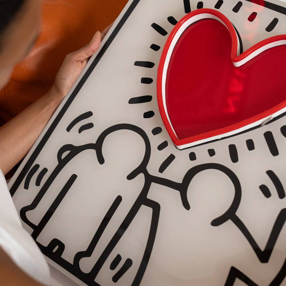 Keith Haring Love People_Yellowpop LEDネオンサイン / Yellowpop（イエローポップ） / スタンドライト・フロアライト・フロアスタンド / YEP10027_dt_03.jpg