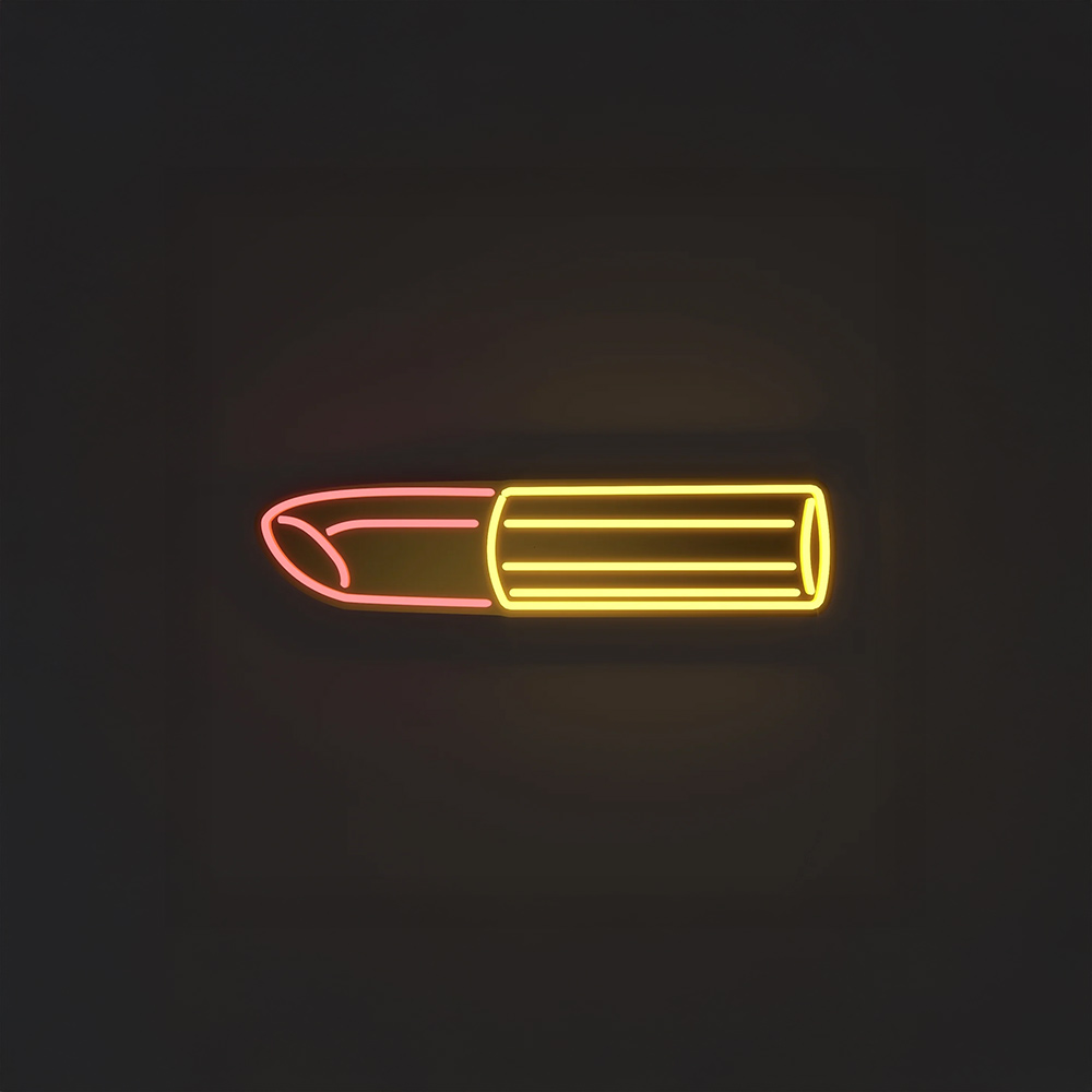 Tom Wesselmann Lipstick_Yellowpop LEDネオンサイン / Yellowpop（イエローポップ） / スタンドライト・フロアライト・フロアスタンド / YEP10031YEL_ma.jpg