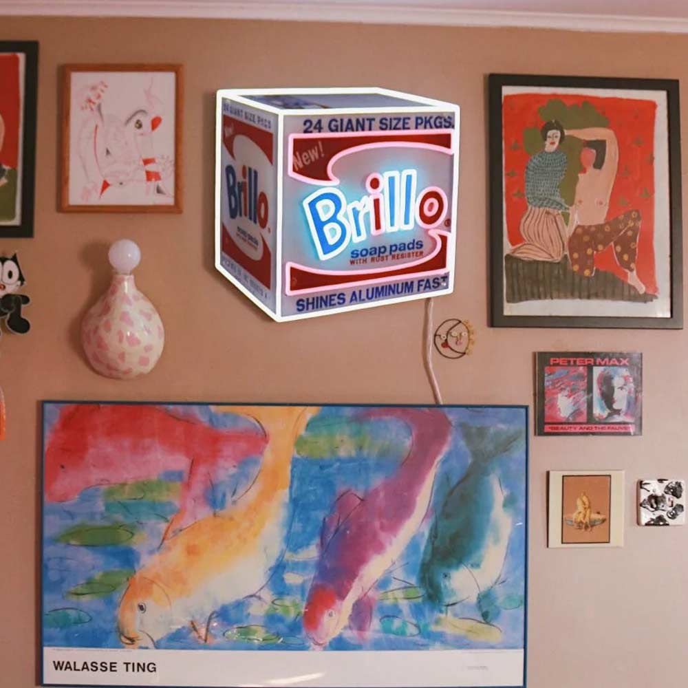 Andy Warhol Brillo Box_Yellowpop LEDネオンサイン / Yellowpop（イエローポップ） / スタンドライト・フロアライト・フロアスタンド / YEP10038_dt_03.jpg