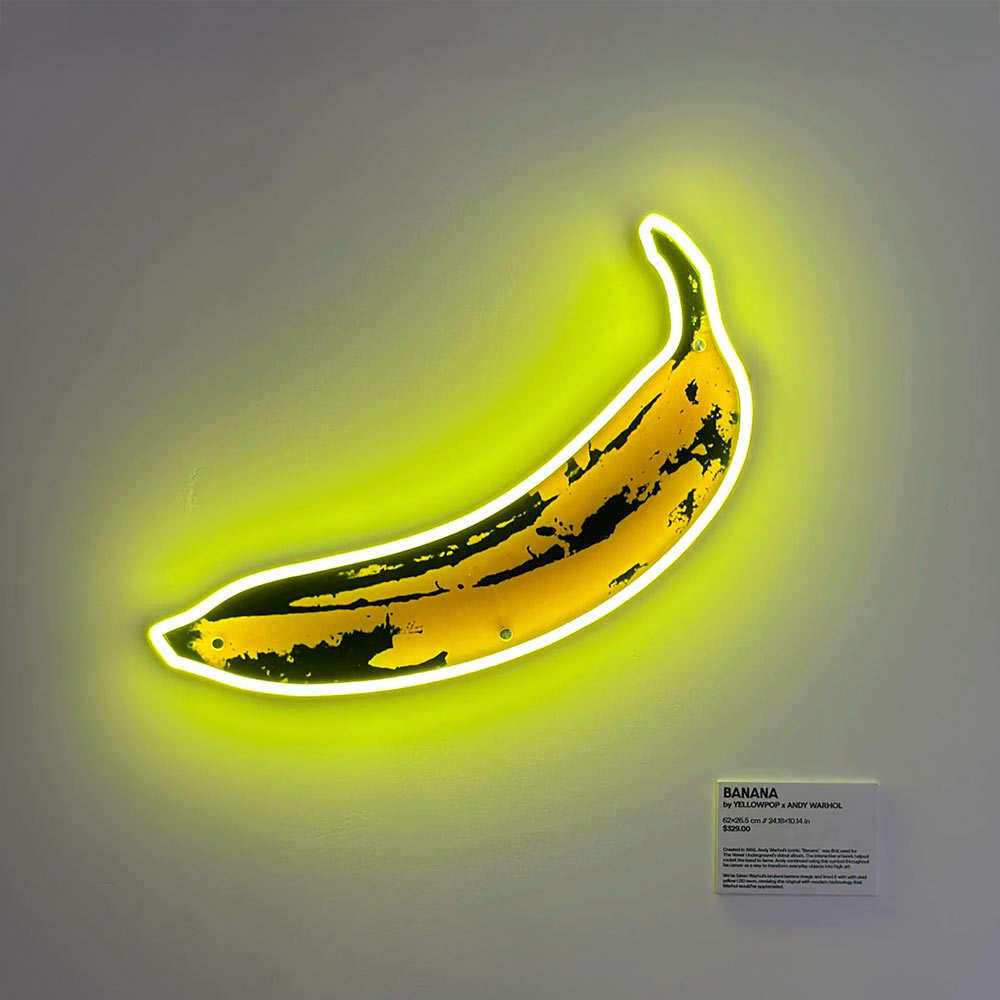 Andy Warhol Banana 2.0_Yellowpop LEDネオンサイン / Yellowpop（イエローポップ） / スタンドライト・フロアライト・フロアスタンド / YEP10041_dt_02.jpg