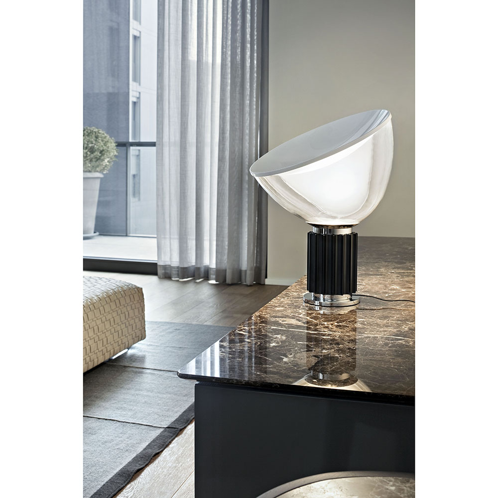 【台数限定20%OFF】TACCIA SMALL LED BLK / FLOS（フロス） / テーブルランプ・テーブルライト / YNG30076_dt_01.jpg