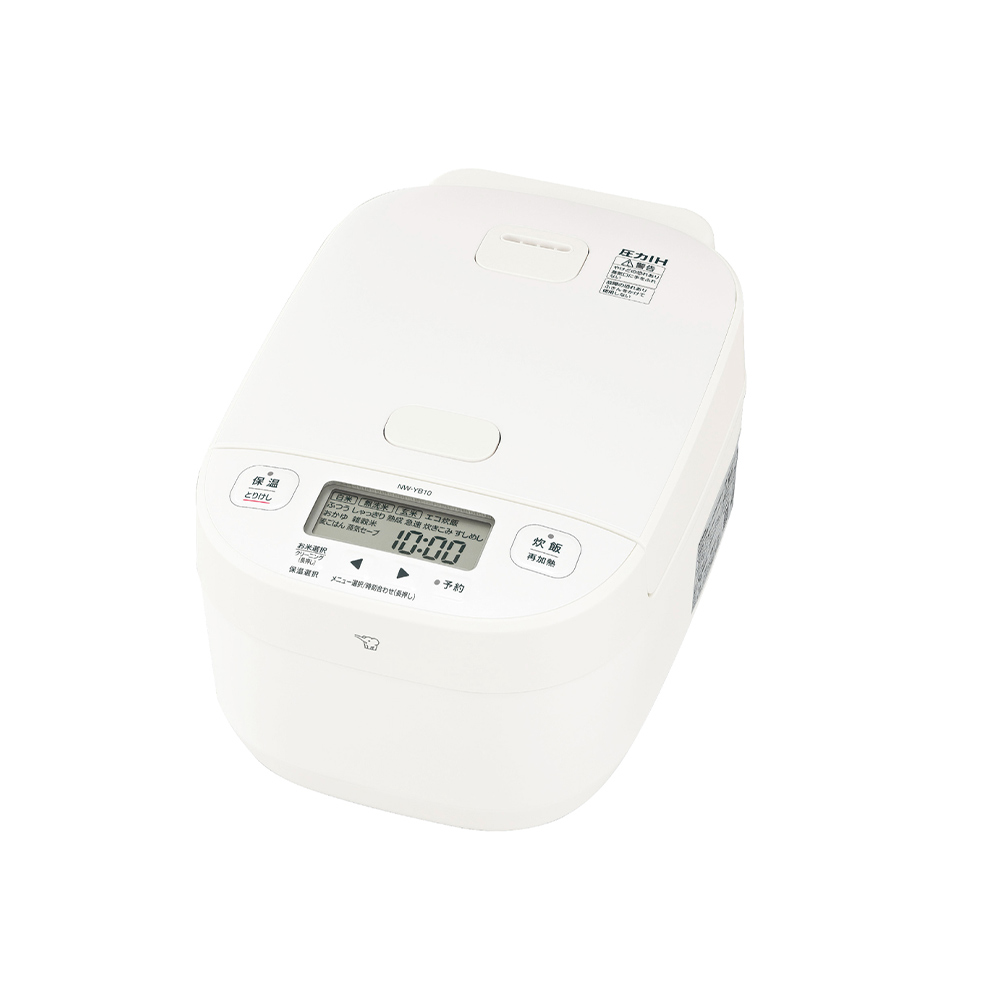 ZOJIRUSHI 極め炊き 圧力IH炊飯ジャー 5.5合炊き NW-YB10 / ZOJIRUSHI(ゾウジルシ) / 炊飯器 / ZJS10029WHT_ma.jpg