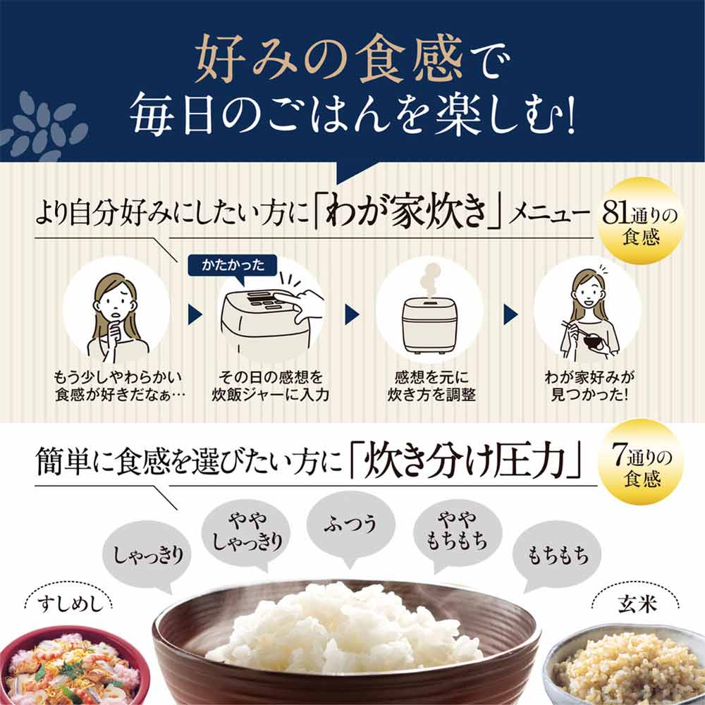 ZOJIRUSHI ZOJIRUSHI 炎舞炊き 圧力IH炊飯ジャー 5.5合炊き NW ZOJIRUSHI ZOJIRUSHI 炎舞炊き 圧力IH炊飯ジャー 5.5合炊き NW