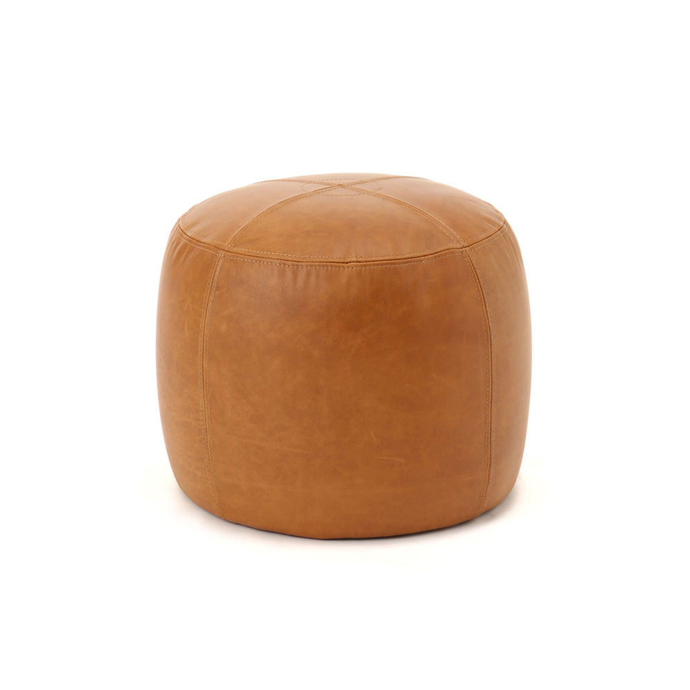 【良品】アクメファニチャー オーク レザースツール 大型商品》OAKS LEATHER STOOL(smooth) オークスレザー スツール