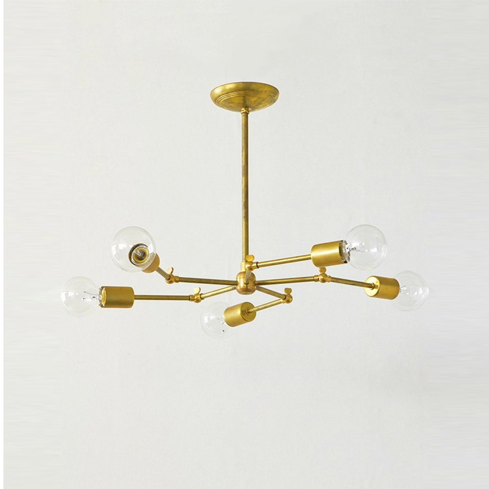 ACME Furniture SOLID BRASS LAMP 5灯 SOLID BRASS LAMP MID LONG 5 ARM | JOURNAL STANDARD FURNITURE