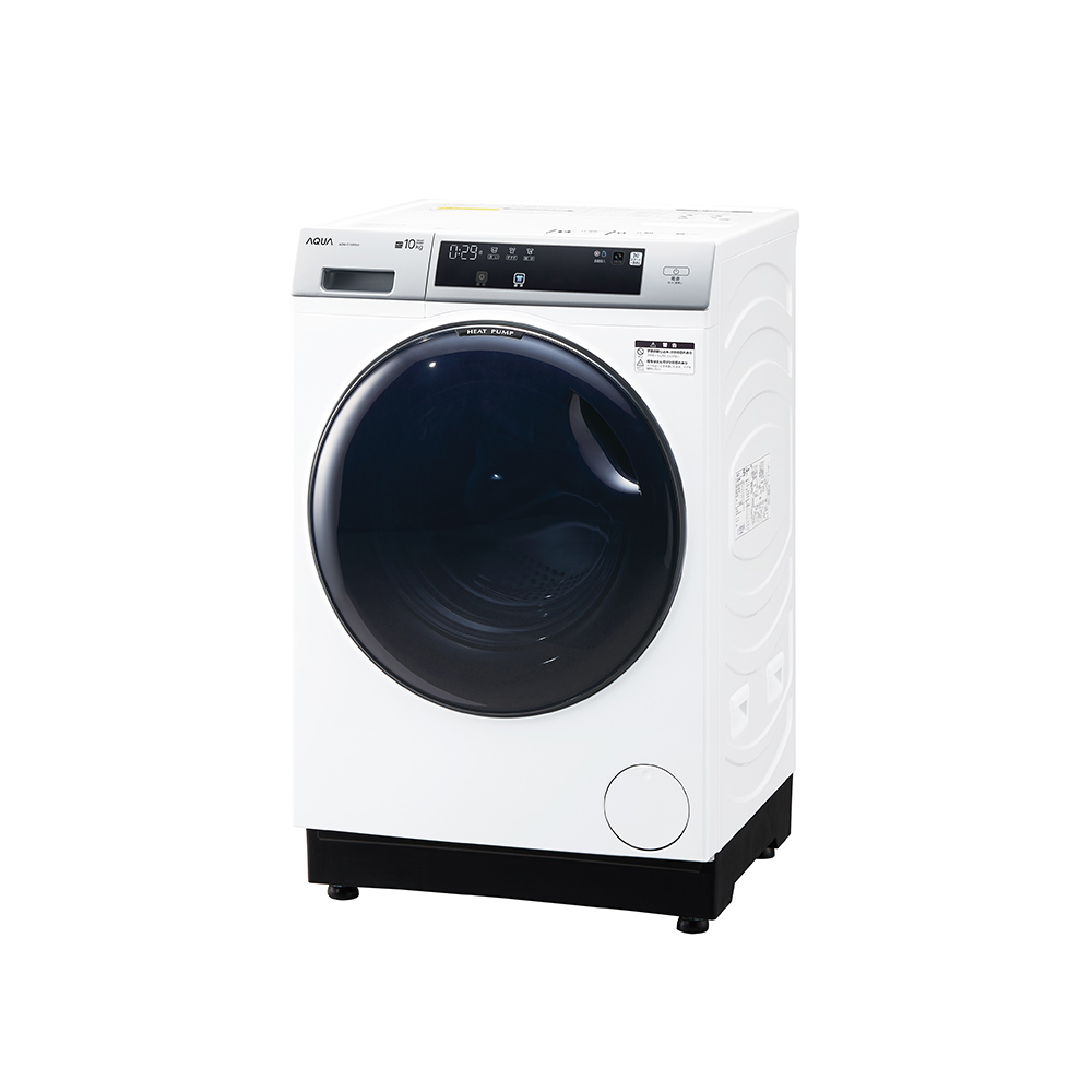 AQUA ドラム式洗濯乾燥機 まっ直ぐドラム2.0 10.0kg AQW-D10P-L (左開き)