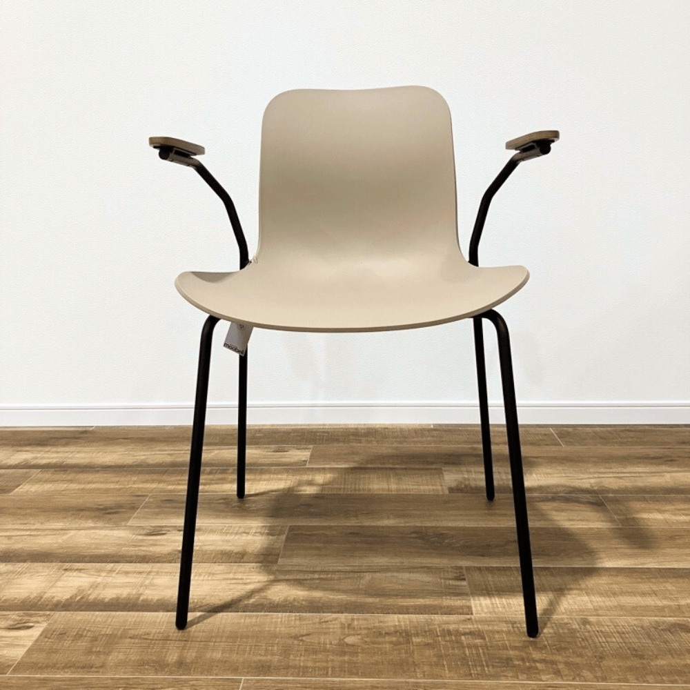 展示品 vitra ヴィトラ　HAL　ダイニングチェア　2脚セット　カフェ Vitra 【2脚セット】hal tube sideshell/ basic dark