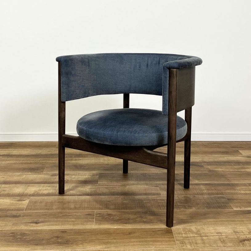 Karimoku Case Karimoku Case N-CC01 Lounge Chair blue/smoked Karimoku Case Karimoku Case N-CC01 Lounge Chair blue/smoked