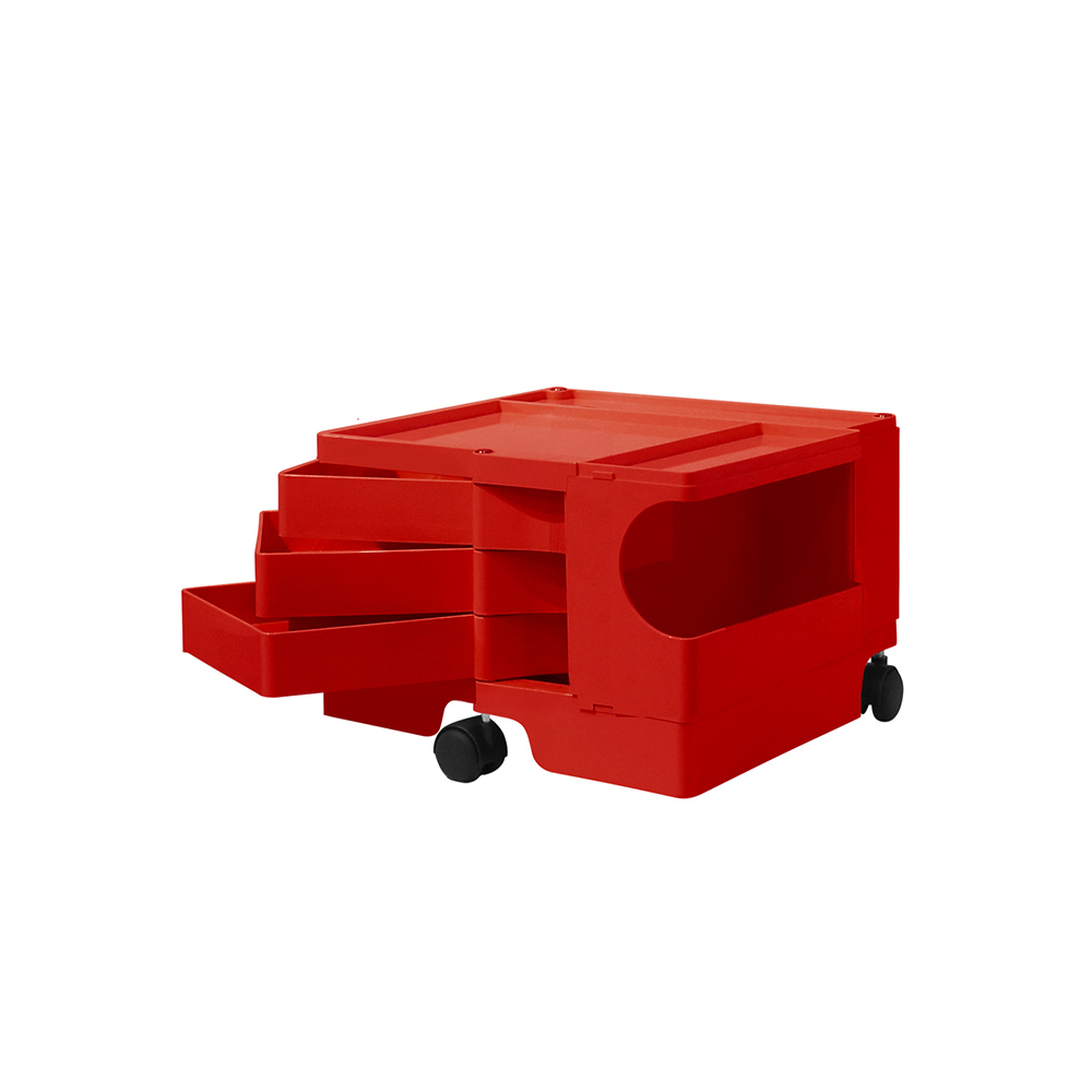 B-LINE(ビーライン) ボビーワゴン 楽天市場】ボビーワゴン 3段 4トレイ ホワイト ブラック ビー