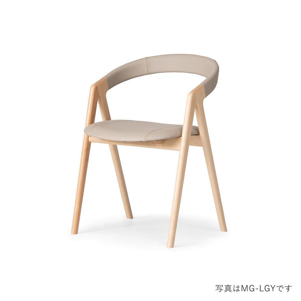 CondeHouse サン ダイニング チェアー(座張) 北海道カバNF