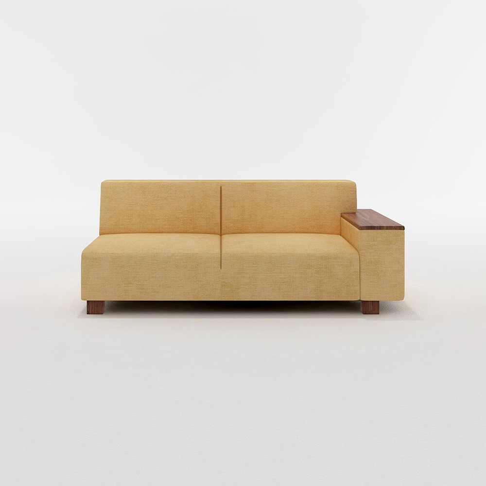 FLANNEL SOFA SIESTA 2.5P SOFA ONE ARM Right Type スチール脚 FLANNEL SOFA SIESTA 2.5P SOFA ONE ARM Right Type スチール脚