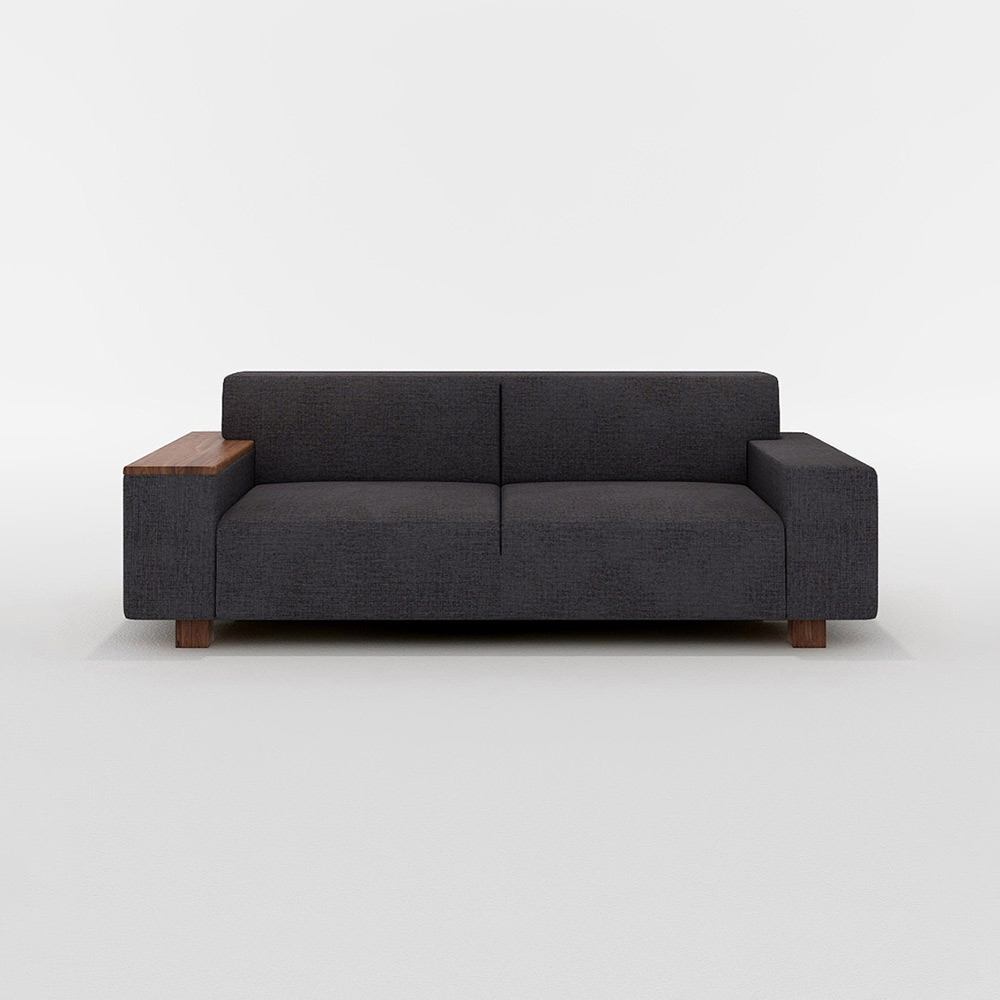 FLANNEL SOFA BRICK 2.5P SOFA 木肘 Right(ウォールナット) 木脚 FLANNEL SOFA BRICK 2.5P SOFA 木肘 Right(ウォールナット) 木脚