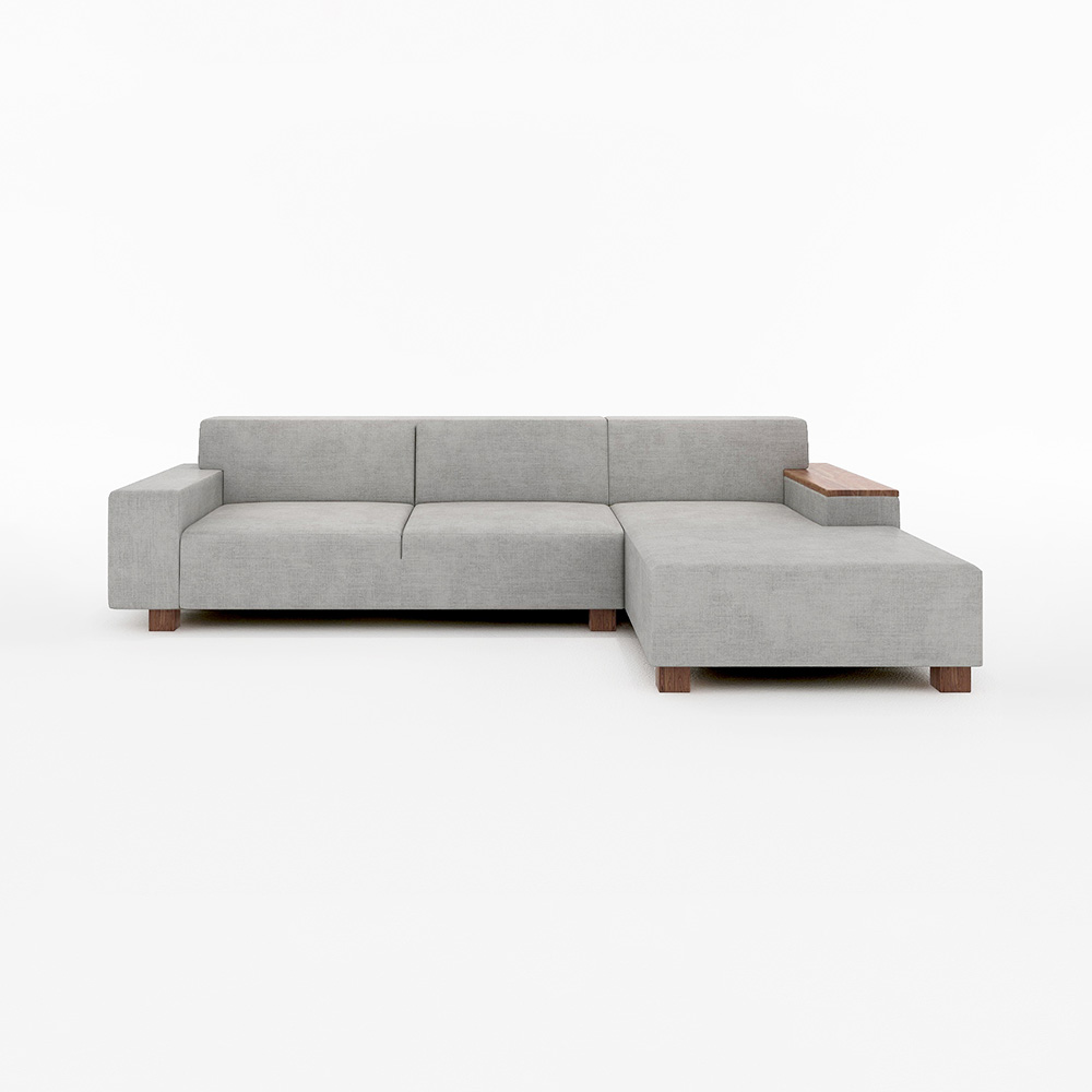 FLANNNEL SOFA 3人掛けソファ BRICK ファブリック B099