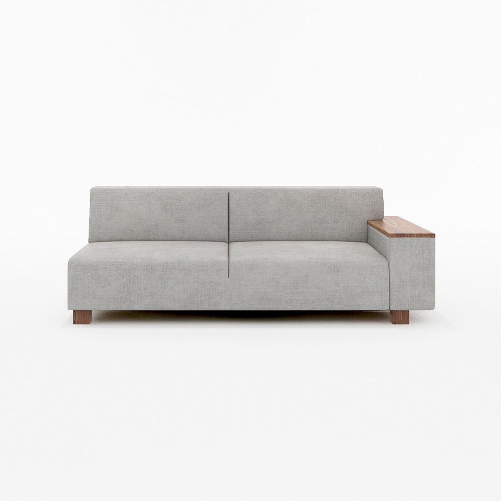 FLANNEL SOFA BRICK ONE ARM SOFA / フランネルソファ ブリック