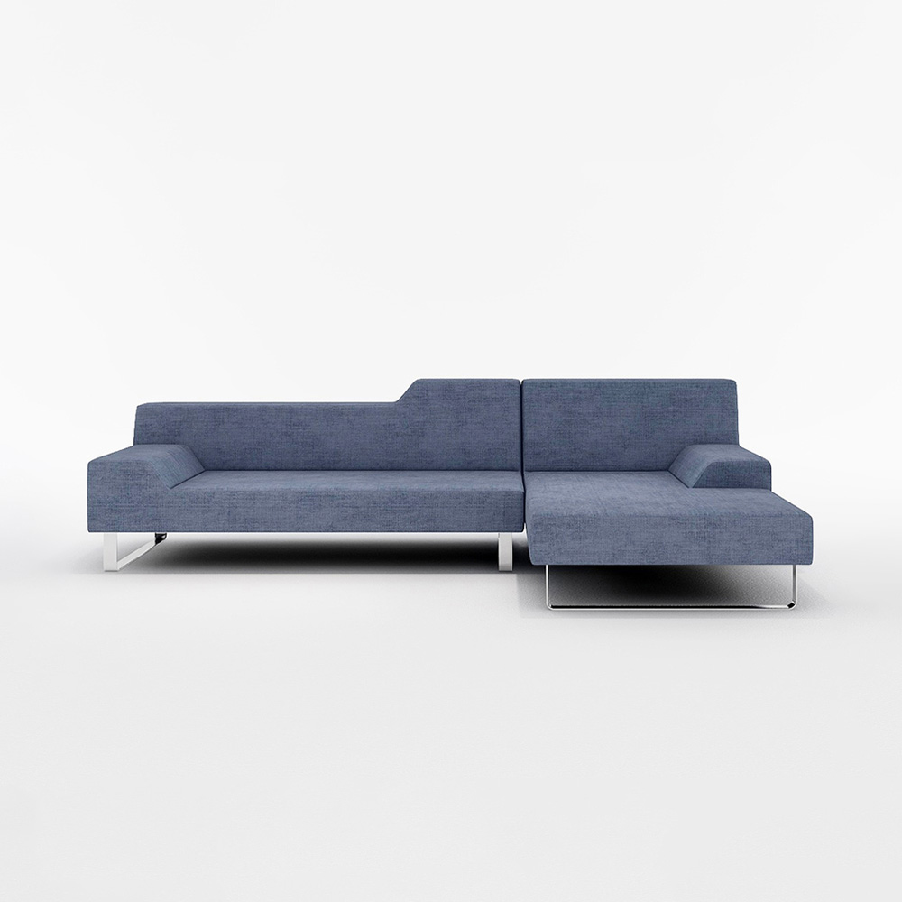 【美品】FLANNEL SOFA SIESTA ブラック フランネル ソファ FLANNEL SOFA SIESTA STOOL / フランネルソファ シエスタ