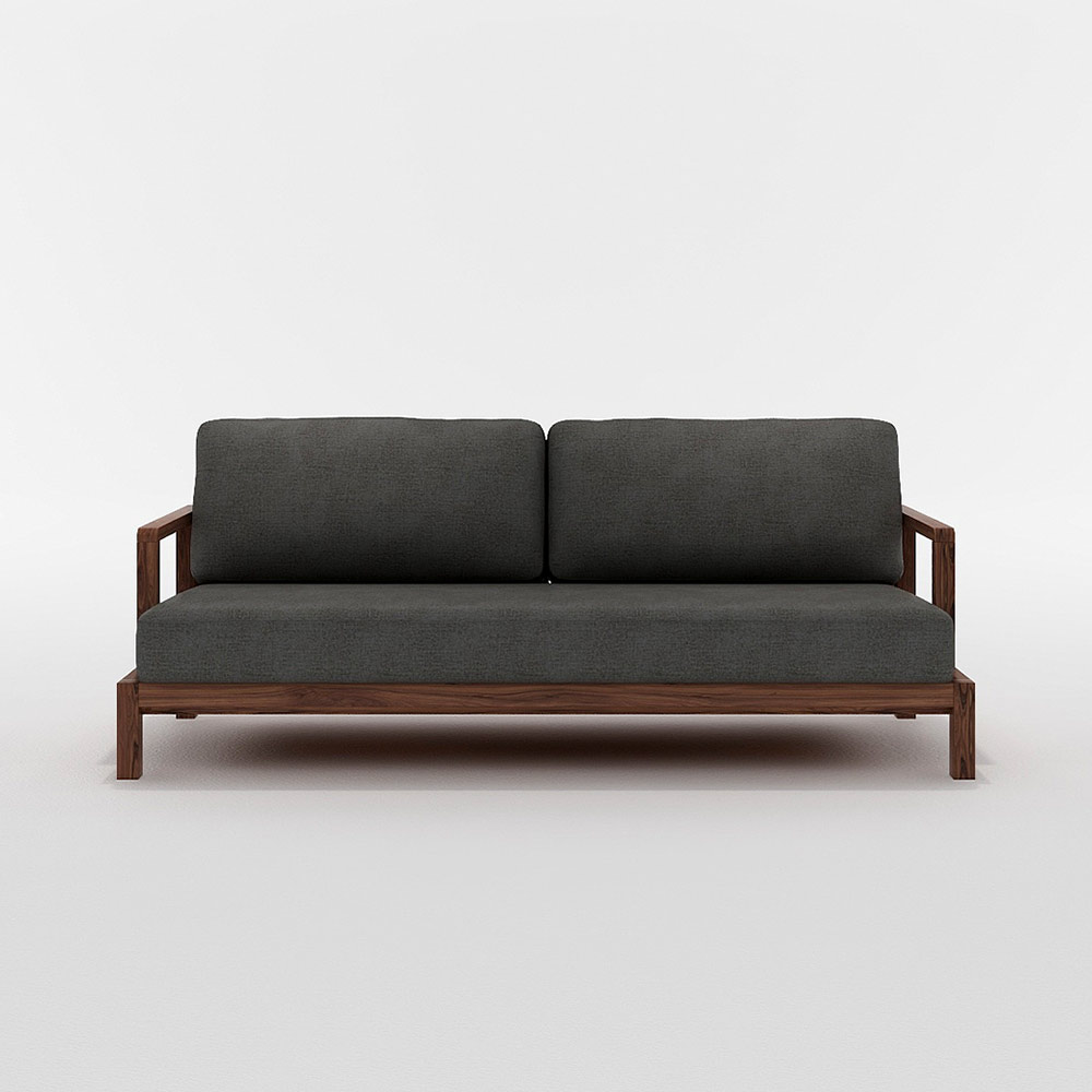 FLANNEL SOFA STRAND 3P ウォルナット ハイバック FLANNEL SOFA STRAND 3P ウォルナット ハイバック