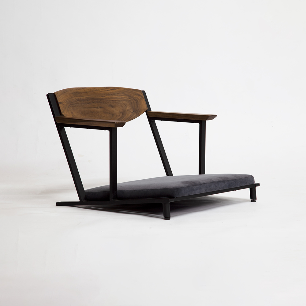 椅子 Mafiaivlife FolivorA IKKE floor chair walnut GAMZA / フォリヴォラ