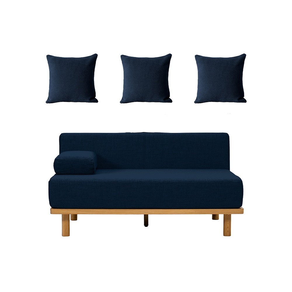 Fumi Fumi クッションでくつろぐソファ セミワイド / フミ | 家具