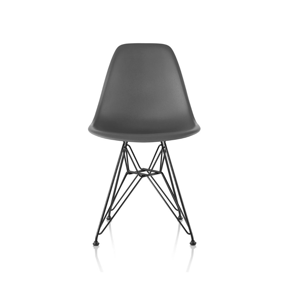 Herman Miller Eames Molded Plastic Side Shell Chair ブラック